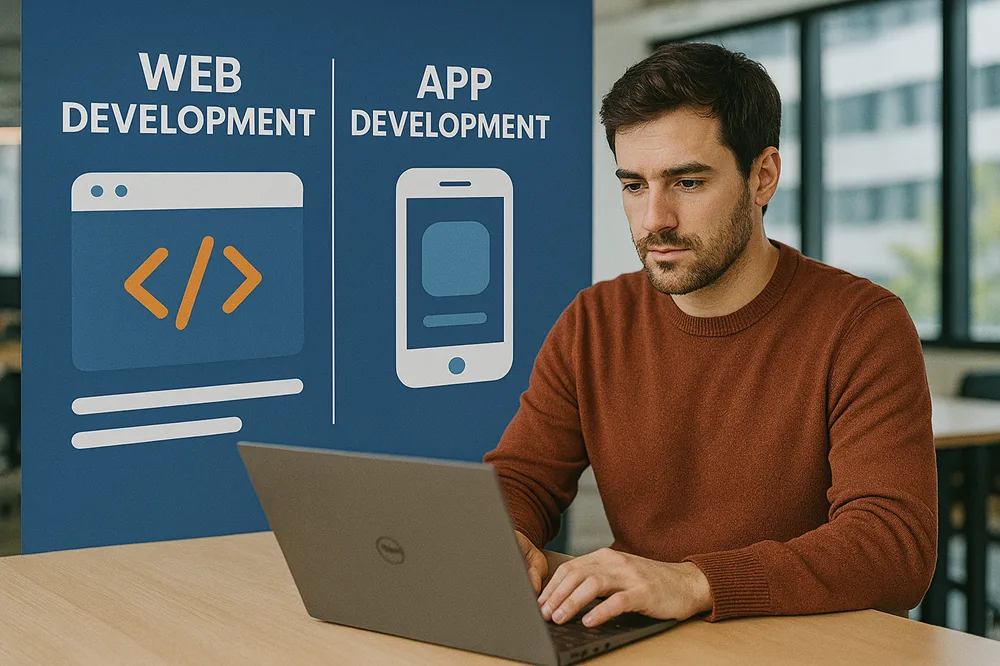 web development vs app development